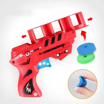 Children Fun Toys Flying Saucer Guns