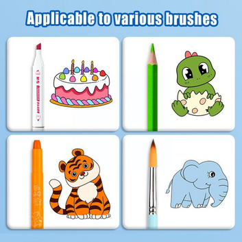 12/6/3M Children's Drawing Roll DIY Graffiti Scroll