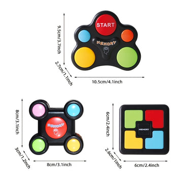 Educational Memory Game Machine with Lights and Sounds Toy
