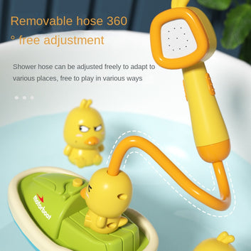 Baby Bath Toys Cute Duck Electric Water Spray toy