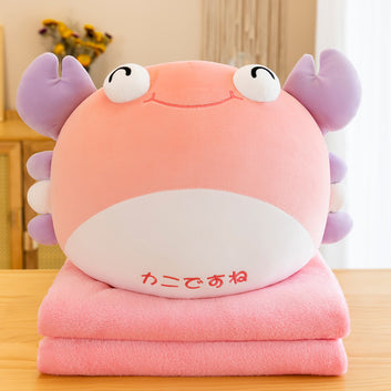 Turtle Plush Toy Animal Crab Doll Combo