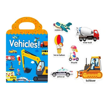 Children Scene Stickers Puzzle Sticker Books