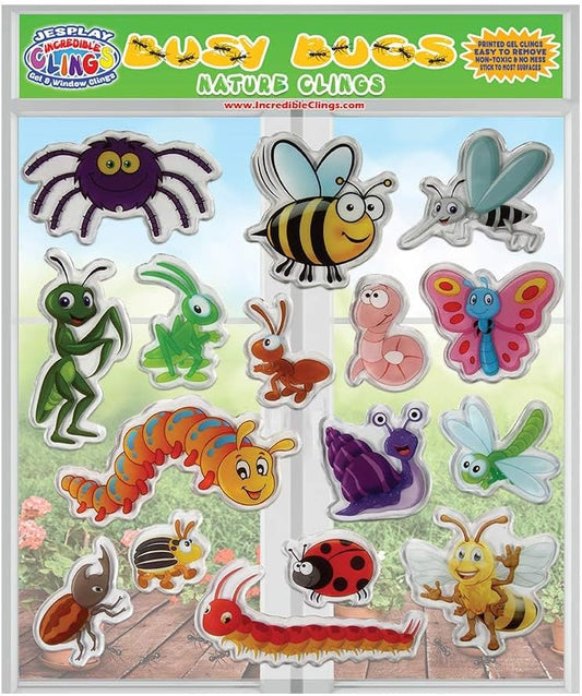 Window Gel Cling reusable stickers