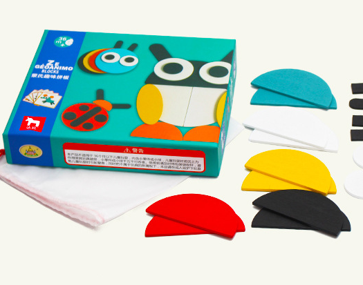 Montessori Learning Creative Wooden Animal Puzzle