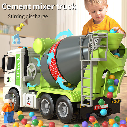 Engineering Truck Cement Mixing Discharge