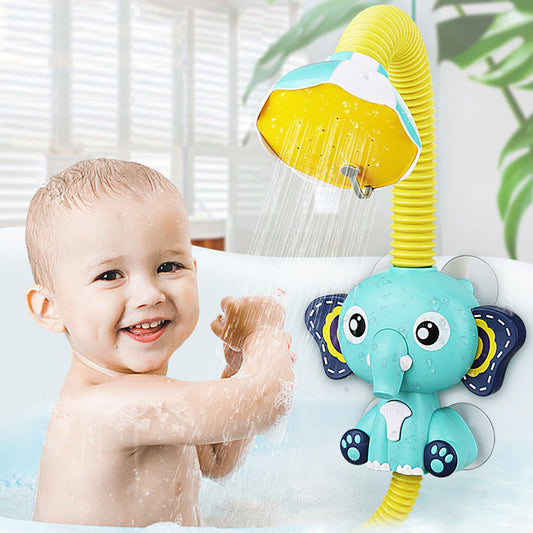 Baby Water Game Elephant Model Faucet Shower