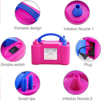 Balloon Machine - 600W High Power Electric Balloon Inflator Pump
