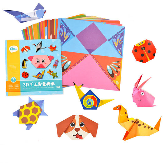 Cartoon Animal Origami Handcraft Paper Art
