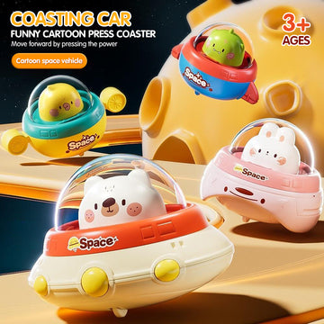 Cartoon Inertia Cars Toys for Kids