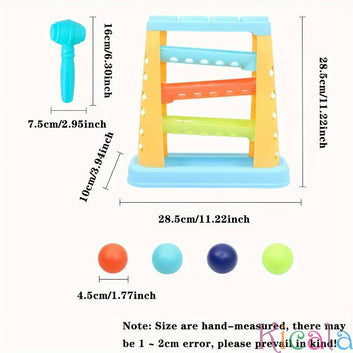 Children's Track Educational Knock-on Ball