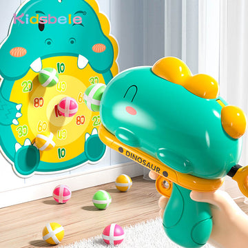 Dinosaur Sticky Ball Throwing Toy Set