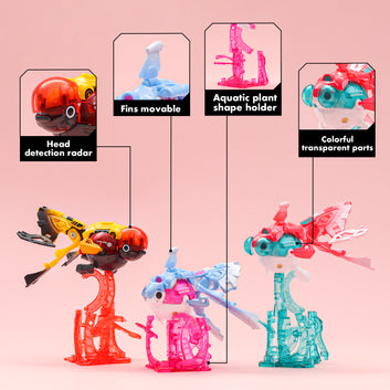 Deformation Robot, Converting in Mecha and Cube, Action Figure