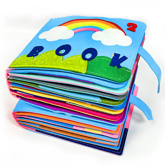Education Cloth Book Sensory toys for babies