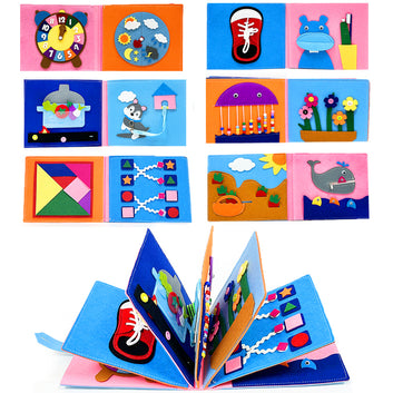 Education Cloth Book Sensory toys for babies