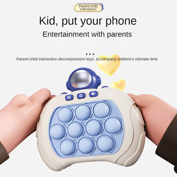 Electronic Pop Quick Push Bubbles Game