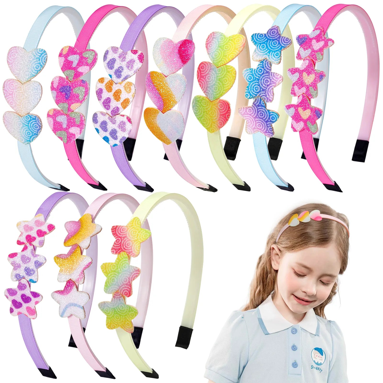 Shiny Mini Full Rhinestones Children's Hair Accessories 