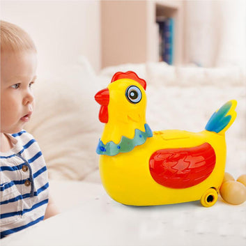 Kids Electric Hen Laying Eggs Walking Toy