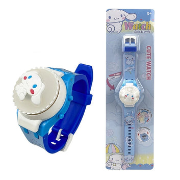 Spiderman Kids Watch Rotate with Flash Light Sanrio