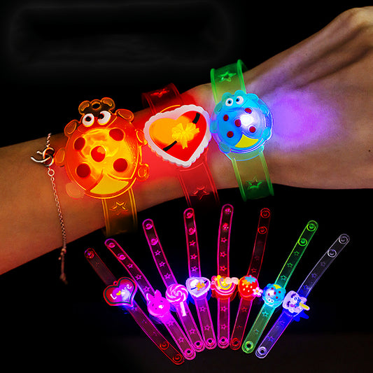 LED Cartoon Light Up Watch Toys