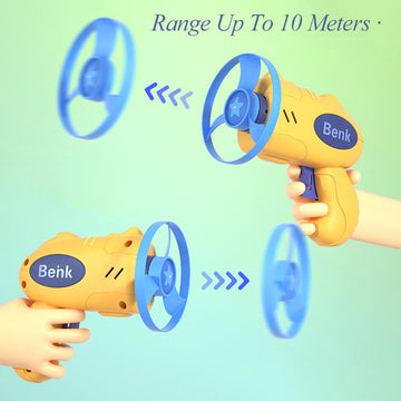 Children's 10M Launcher Flying Saucer Gun Toy