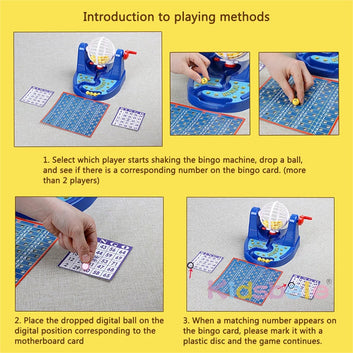 Children's Parent-Child Manual Lottery Number Ball Machine Toy