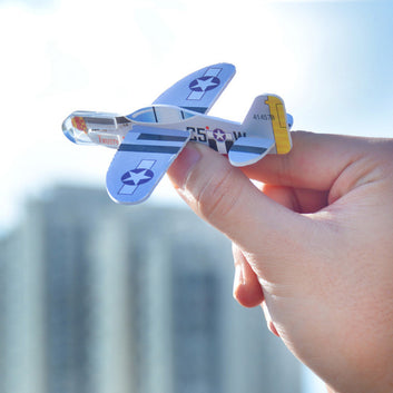 Mini DIY Hand Throw Flying Glider Planes