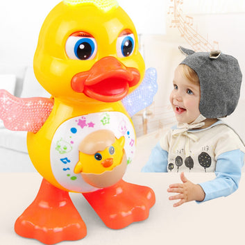 Electric Dancing Duck Funny Blink Eyes