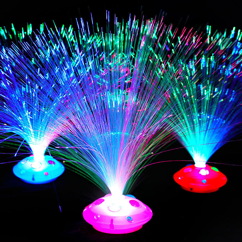 Colorful LED Fiber Nightlight Lamp