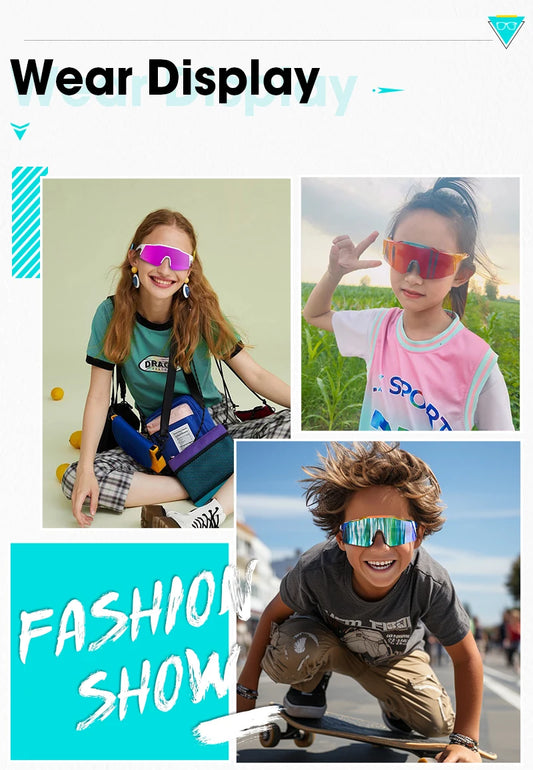 Polarized Kids Cycling Glasses