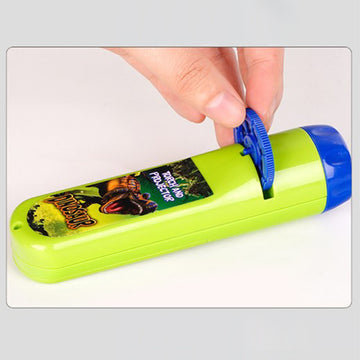 Projection Flashlight Children Projector Light Cute Cartoon Toy