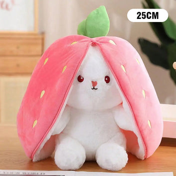 Reversible Rabbit Plush Doll Toy Children