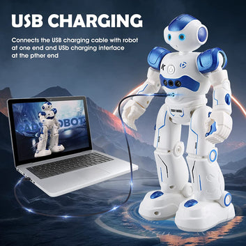 RC Robot Toy Kids Intelligence Gesture Sensing Remote Control Robots Program for Kids