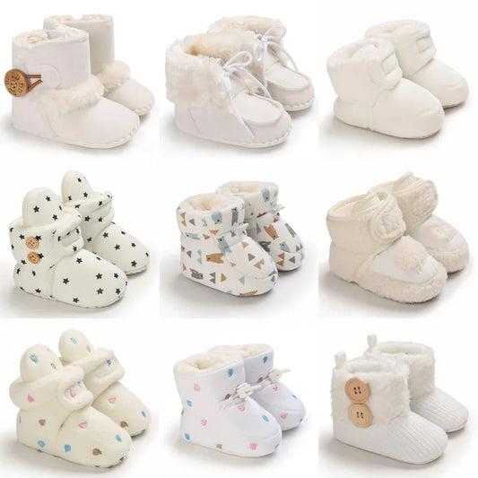 WARM FUR BABY BOOTS