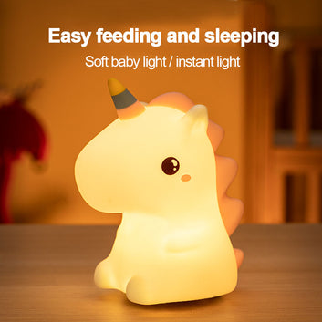 Unicorn Cute Silicone LED Night Light