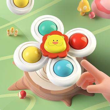 Suction Cup Spinner Toy Baby Bath Funny Game