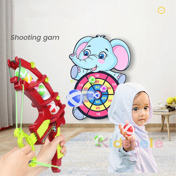 Dinosaur Sticky Ball Bow Target Dartboard