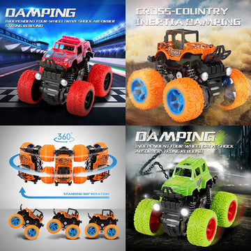 Hot Toys Car Monster Truck Four-wheel Drive Vehicle