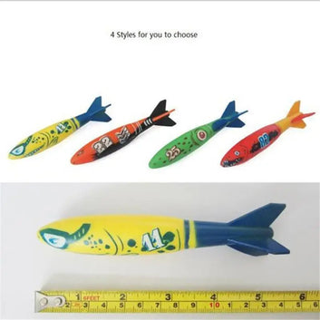 Rocket Throwing Toy Swimming Pool Diving Games