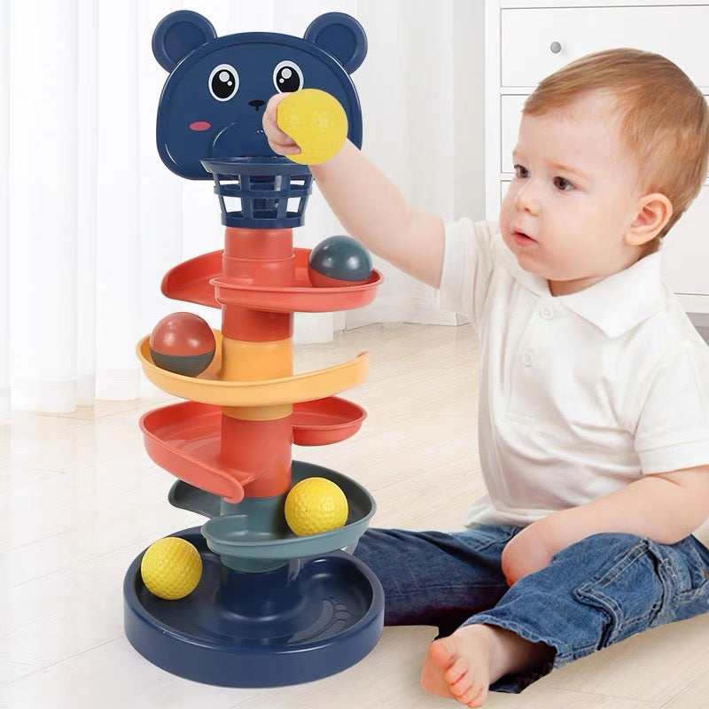 Track Rolling Ball Pile Tower Early