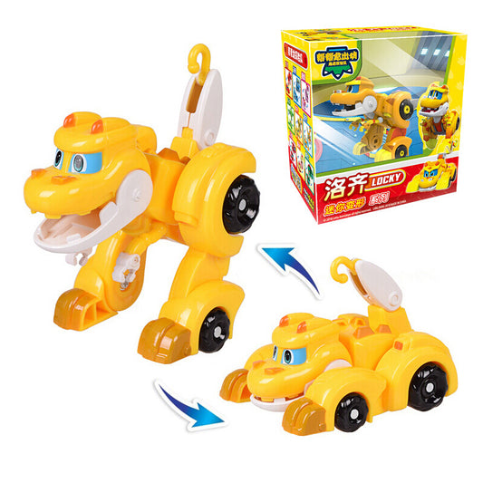 Min Gogo Dino ABS Deformation Car/Airplane