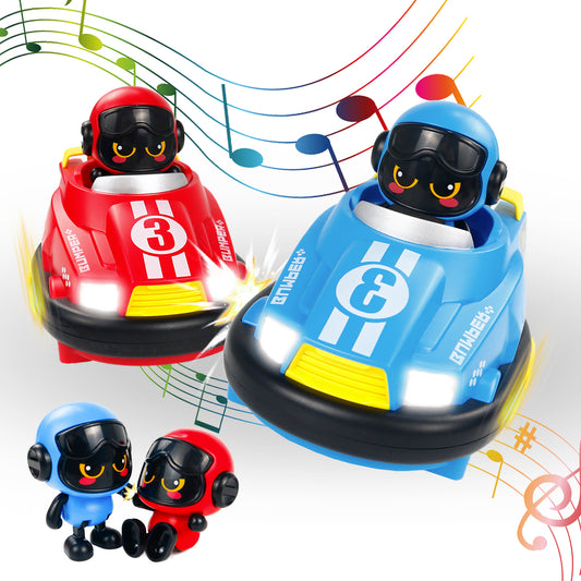 RC Toy 2.4G Bumper Car with Pop-up Doll