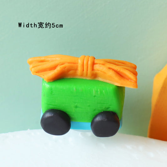 Farm Animal Cake Decoration