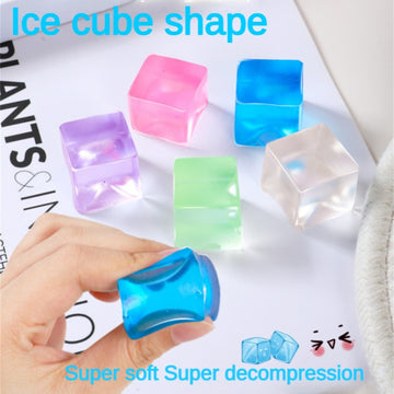 Colorful Creative Ice Block Squeeze Toy