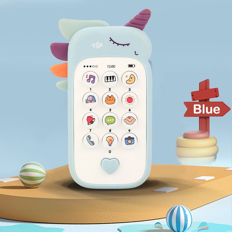 Toy Phone - Baby Phone Toys Cute Telephone Teether Musical Voice Toy