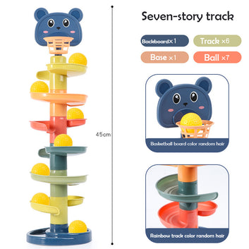 Track Rolling Ball Pile Tower Early